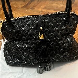 Marc Jacobs Black Quilted Shoulder Bag